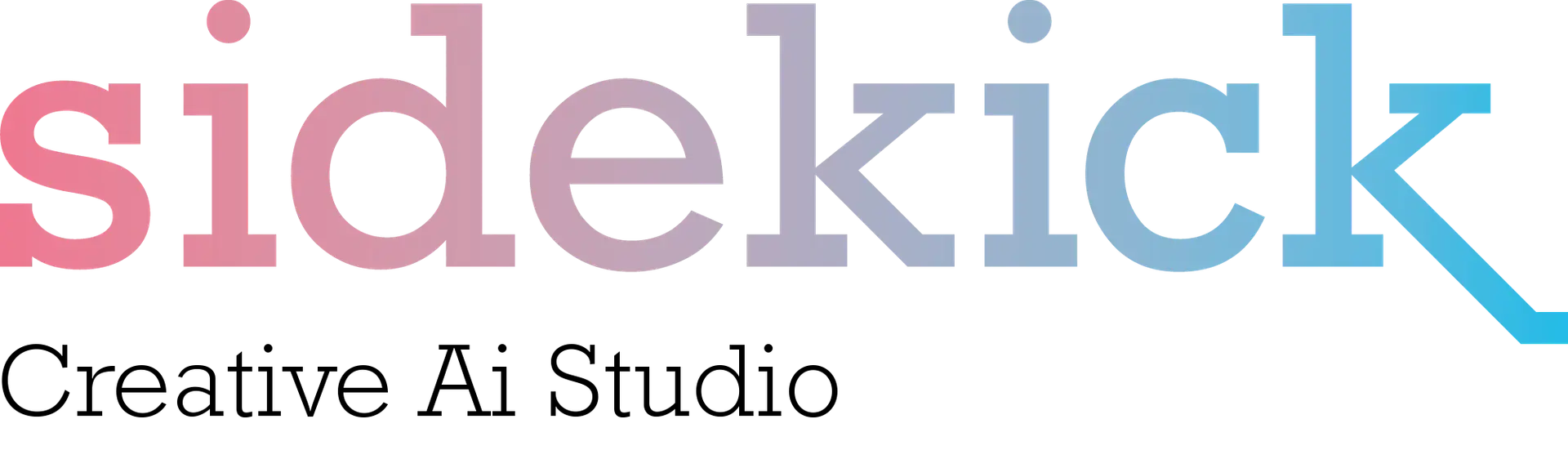 sidekick Logo – Creative Ai Studio Black